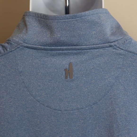 johnnie-O Other - johnnie-O Men's solid light blue long sleeve 1/3 zip Golf Jacket l/s XL EUC